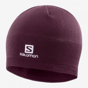 Purple Men's Salomon Rs Warm Caps | 3691248-IG
